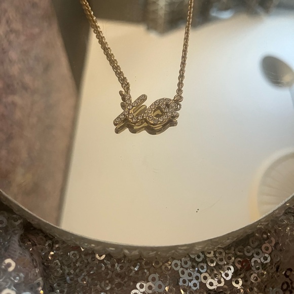 Kate Spade Gold XO Pendant Necklace - Picture 6 of 7
